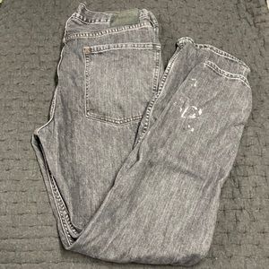 Mens 36 waist RVCA black denim jeans